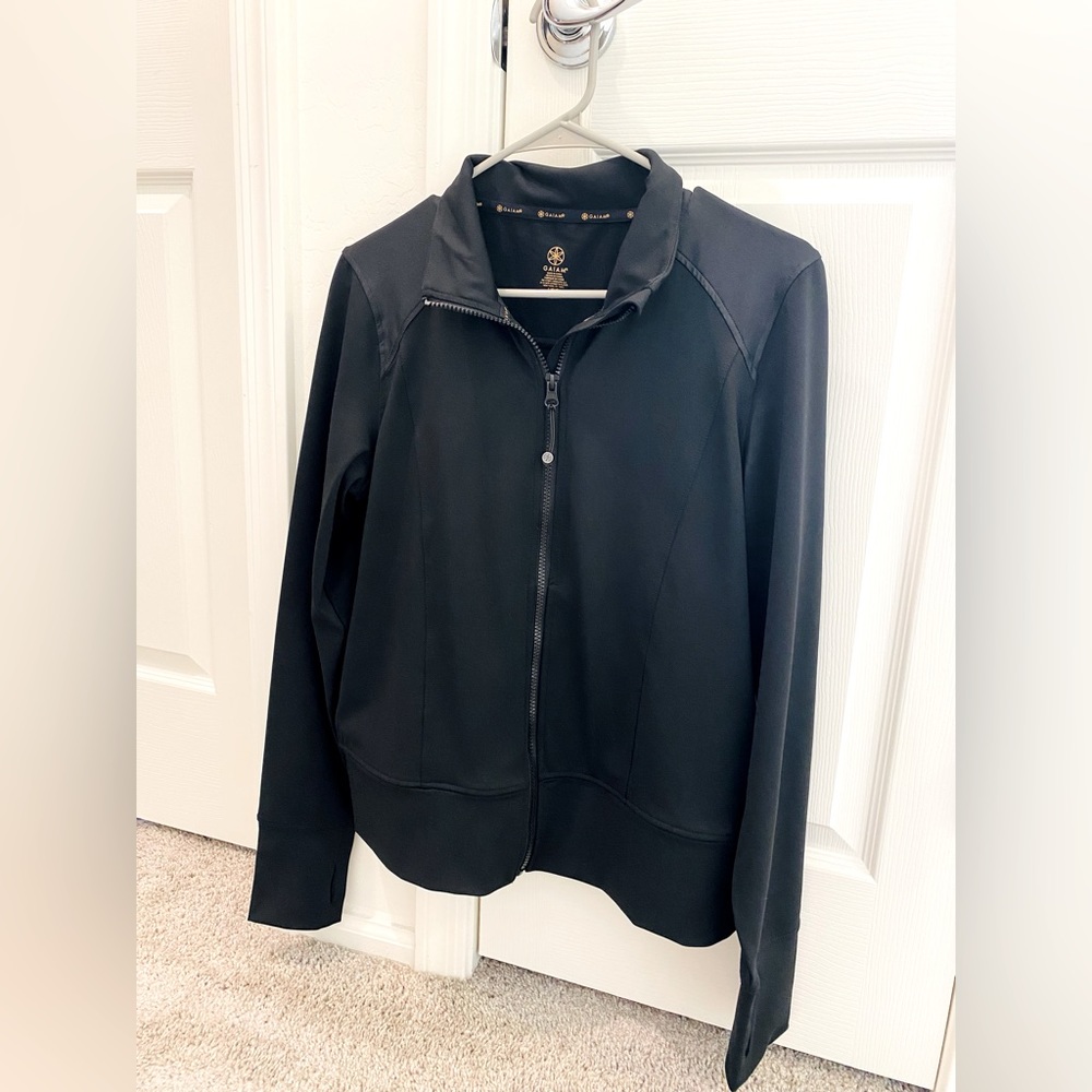 GAIAM Black Yoga Jacket